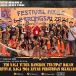 Sebanyak 10 Prajurit Rangkok Mewakili Satuan Batalyon Arhanud 6/BAY Ikuti Festival Naga dan Barongsai 2024