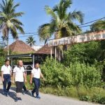 Danlantamal I Olahraga Sambil Tinjau Fasilitas Dinas Diluar Mako Lantamal I Belawan