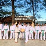 45 Karateka Lanal Simeulue Terima Sertifikasi Nasional Kenaikan Tingkat dan Penurunan Kyu
