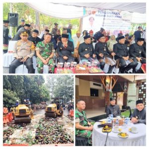 Kasrem 052/Wkr , Menghadiri Pemusnahan Miras Dalam Rangka HUT KE-31 Kota Tangerang