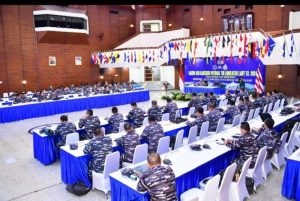 Komandan Lanal Bandung Ikuti Rakor dan Rakernis Potmar Tahun 2024