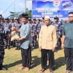 Komandan Lanal Bintan Buka Kegiatan Baksos dan Karya Bakti Bersama Satgas Trisila TNI AL Tahun2024 di Tanjung Uban