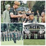 Komandan Resimen Arhanud 1/Falatehan  Pimpin Upacara Kenaikan Pangkat TMT 1 April 2024