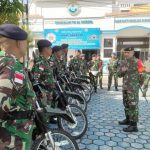 Komandan Lanal Tarempa Serahkan Secara Simbolis Kendaraan Bermotor Dari Kementerian Pertahanan RI