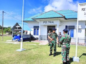 Kunjungan Kerja Danlanal Simeulue Ke Posal Labuhan Bajau