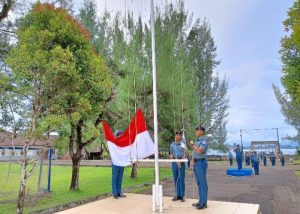 Lanal Simeulue Laksanakan Upacara Kebangkitan Nasional