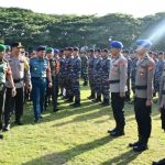 Maksimalkan Keamanan Saat Kunjungan Wakil Presiden RI di Aceh, Komandan Lanal Sabang Ikuti Apel Gelar Pasukan PAM VVIP