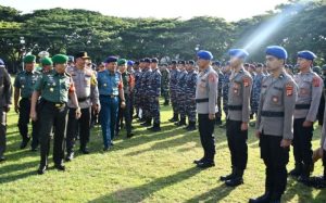 Maksimalkan Keamanan Saat Kunjungan Wakil Presiden RI di Aceh, Komandan Lanal Sabang Ikuti Apel Gelar Pasukan PAM VVIP