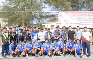 Jaga Sinergitas, Lanal Simeulue Turut Meriahkan Pertandingan Voli Bhayangkara Cup Ke-78