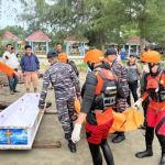 Lanal Nias Bersama Tim SAR Gabungan Berhasil Temukan Jenazah Nelayan Yang Hilang Kontak di Pulau Bawa Nias Barat