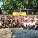 Polsek Pagu Adakan Olahraga Bersama Peringati HUT Polri ke-78 Tahun 2024