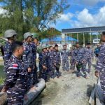 Tingkatkan Ketangkasan Prajurit, Pangkalan TNI AL Simeulue Laksanakan Renang Militer