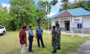 Kunjungan Kerja Danlanal Simeulue Ke Posal Kampung Aie