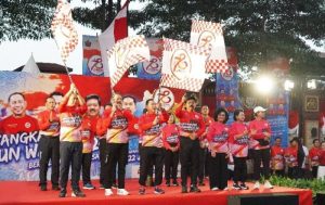 Pangdam Jaya Fun Walk di Mabes Polri