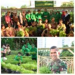 Panen Ke-2 Urban Farming, Kodim Jakarta Pusat Berkebun Diatas Aspal