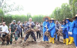 Danlantamal I Ikuti Panen Raya Serentak TNI Angkatan Laut