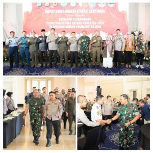 Pangdam Jaya Hadiri Rakor Lintas Sektoral Operasi Mantap Praja Jaya