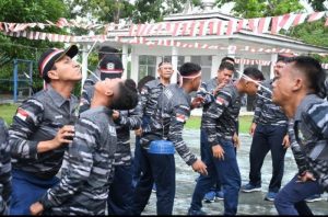 Semarak HUT Kemerdekaan RI Ke-79, Keluarga Besar Lanal TBA Ikuti Lomba- Lomba