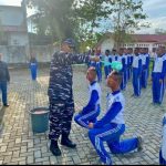 Danlanal Simeulue Hadiri Acara  Tantingan Paskibraka Kabupaten Simeulue