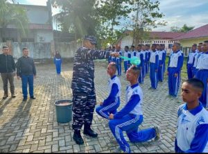 Danlanal Simeulue Hadiri Acara  Tantingan Paskibraka Kabupaten Simeulue