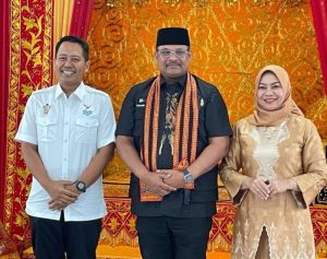 Danlanal Sabang Ikut Hadiri Penyambutan dan Peusijuek Pj. Gubernur Provinsi Aceh