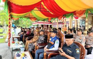 Danlanal Simeulue Hadiri Apel Gelar Pasukan Operasi Mantap Praja Seulawah Tahun 2024