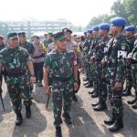 Pangdam Jaya Hadiri Apel Gelar Pasukan Operasi Pengamanan ISF & Tribrata Jaya Ta. 2024