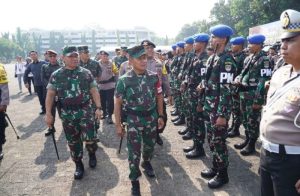 Pangdam Jaya Hadiri Apel Gelar Pasukan Operasi Pengamanan ISF & Tribrata Jaya Ta. 2024