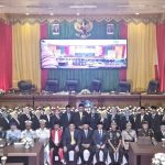 Danlanal Bintan Bersama Forkopimda Bintan Hadir Dalam Pengucapan Sumpah/Janji Anggota DPRD Masa Jabatan 2024-2029