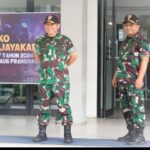 Kasum TNI Meninjau Kesiapan Pengamanan di Posko Kodam Jaya Gor Basket Hall GBK