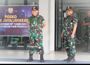 Kasum TNI Meninjau Kesiapan Pengamanan di Posko Kodam Jaya Gor Basket Hall GBK