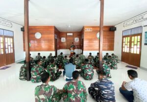 Jelang HUT KE-79 TNI Angkatan Laut, Lanal Simeulue Panjatkan Doa Bersama Dengan Khidmat