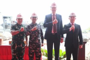 Staf Ahli Menhan Bidang Ekonomi Pimpin Launching Ceremony Kapal BHO Ocean Going