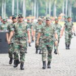Pangdam Jaya Dampingi Kasad Mengecek Kesiapan Prajurit dan Alutsista Peringatan HUT ke-79 TNI