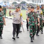 Danrem 052/Wkr Pimpin Pengamanan VVIP Presiden RI dalam Penganugerahan Brevet Kehormatan Hiu Kencana dan Samkaryanugraha