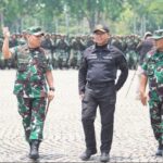 Pangdam Jaya Dampingi Panglima TNI, Saksikan Gladi Upacara Parade dan Defile HUT ke-79 TNI
