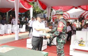 Kodim 0507/Bekasi Gelar Upacara Pembukaan TMMD ke-122 untuk Mensejahterakan Masyarakat