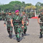 Dankormar Hadiri Penyerahan Alpalhankam Dan Peresmian YONIF Penyangga Daerah Rawan
