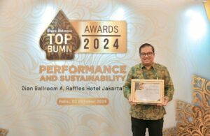Kinerja Semakin Berkilau, Pegadaian Raih 2 Penghargaan Bisnis Indonesia TOP BUMN Awards 2024