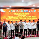 Dukung Pengamanan Pilkada 2024, Kalapas Hadiri Doa Bersama di Polres Cilegon