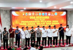 Dukung Pengamanan Pilkada 2024, Kalapas Hadiri Doa Bersama di Polres Cilegon