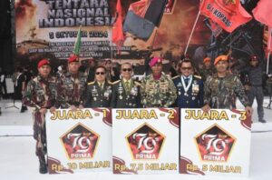 Mantap! Marinir Raih Juara Parade Dan Defile HUT Ke 79 TNI 2024