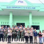 HUT TNI Ke-79, Kapolres Toba Beri Kejutan Ke Kompi Senapan-A Yonif 125 Simbisa dan Sub Den POM I / 2-6 Balige