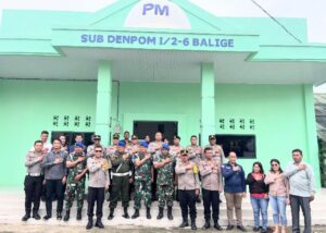 HUT TNI Ke-79, Kapolres Toba Beri Kejutan Ke Kompi Senapan-A Yonif 125 Simbisa dan Sub Den POM I / 2-6 Balige