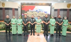 Pangdam Jaya Pimpin Acara Serah Terima Jabatan dan Syukuran Kenaikan Pangkat Pamen Kodam Jaya