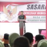 Semangat Dan Antusias Ratusan Pelajar Meriahkan Penyuluhan Non Fisik TMMD 122 Dengan Materi Kebangsaan dan Bela Negara