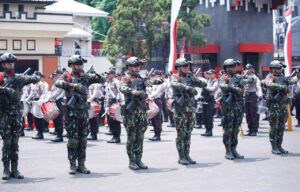 Polri Gladi Bersih Apel Gelar Pasukan Pengamanan Pelantikan Presiden