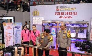 Kapolri Resmikan Pembangunan Sumur Bor dan Filtrasi Air Bersih Layak Minum Di Wilayah Kalimantan Barat
