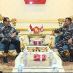 Dankormar Terima Kunjungan Menteri Perhubungan RI