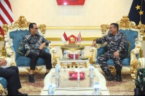 Dankormar Terima Kunjungan Menteri Perhubungan RI